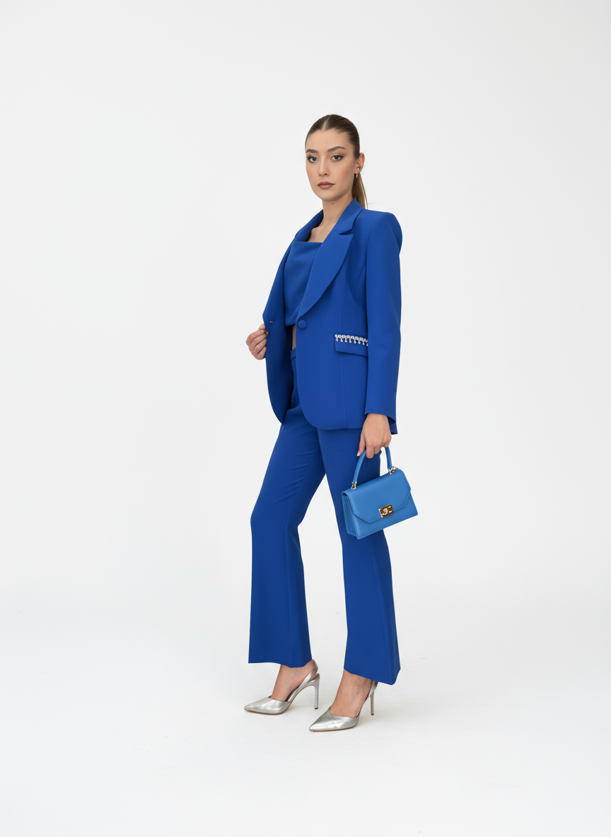 Tailleur 3pezzi Dramée