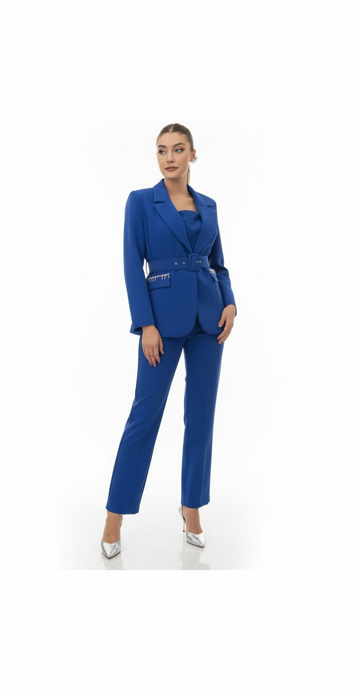 Tailleur 3pezzi Dramée